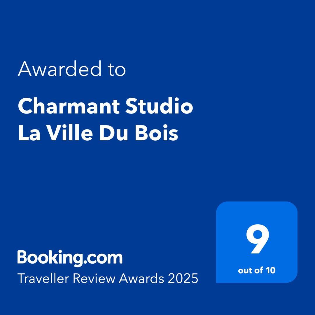 Charmant Studio La Ville Du Bois Dış mekan fotoğraf